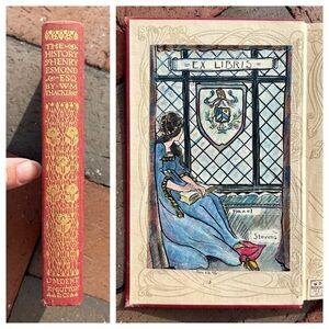 1916 The History of Henry Osmond Esq Everyman Library Thackeray Novel 1700s